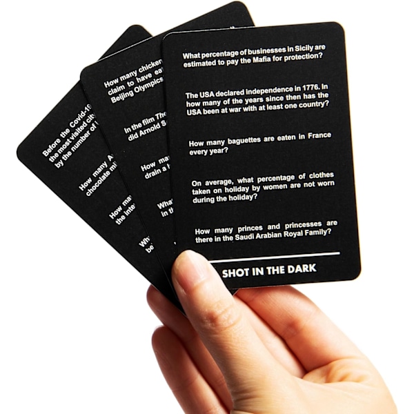 The Ultimate Unorthodox Quiz Game | 2+ pelaajaa | Aikuisten ja lasten peli | Täydellinen lahja tai joululahja