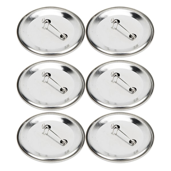 100 sett 56mm knappnålsknapper, knapper, badge-materialer, DIY-håndverk