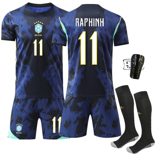 VM-udebane trøje 2026 – Fodboldtrøjer til voksne og børn Size 7 with socks + protective gear #28
