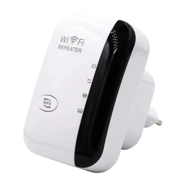 1 stk hvit WiFi-forsterker, 2,4G trådløs internettforsterker for Ho