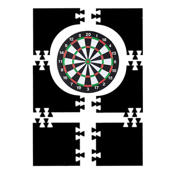 Dartboard-ympäristön suojaseinä, taulun kehys dartboard-suojaukseen vakiokoossa