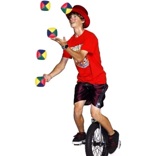 15 kpl set, lasten pallonheittopallopelit Sirkuspelle värilliset jonglepallot