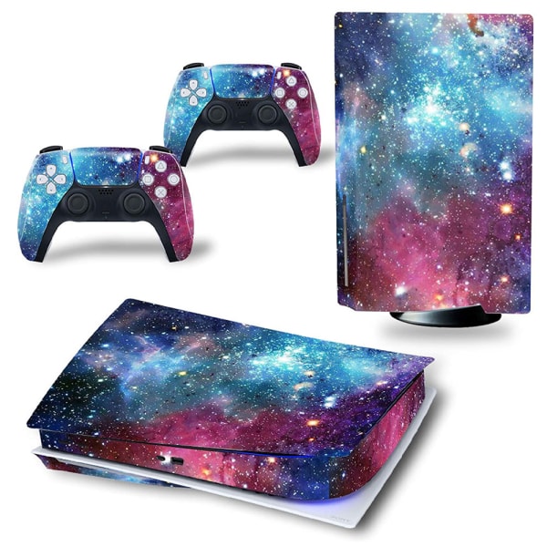 Ps5 Sticker Skin Wrap Decal Cover til Playstation 5-kontroller Nebula