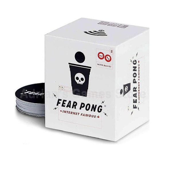 Fear Pong Äventyr Engelsk Version Party Casual Brädspel