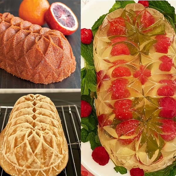 Rektangulær Lotus Brødform Silikon Bakeform for Toast Brød Sjokoladepudding Gelé Pai