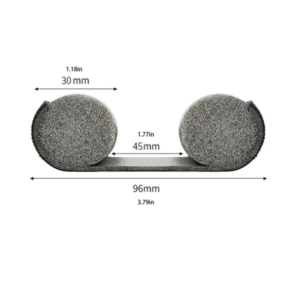 Set om 2 dragtstopp 95 cm svart dörrtätning dörisolering dörrbotten tätning dragluft dörr