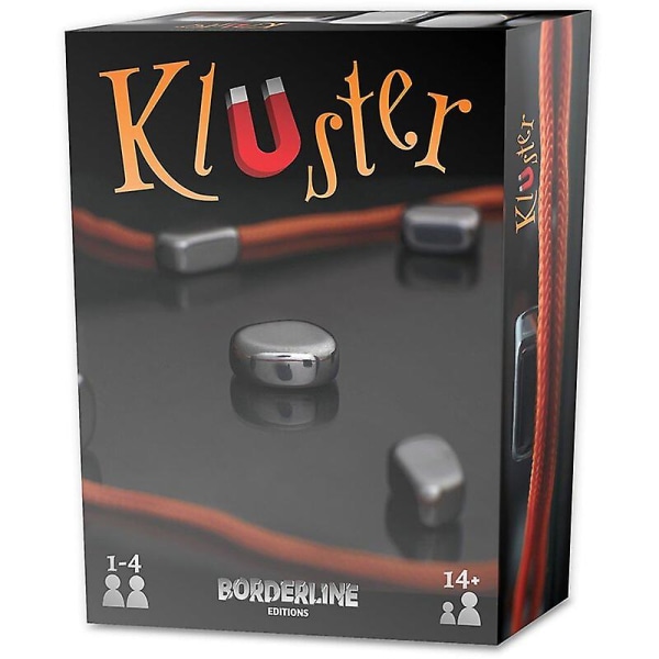 Borderline Editions Kluster: The Magnetic Dexterity Travel Game som kan spilles på hvilken som helst overflate