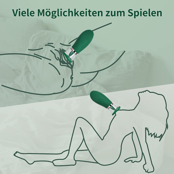 Klitoris-sugevibrator til hende, tunge slikkende vibratorer brystvorte stimulator