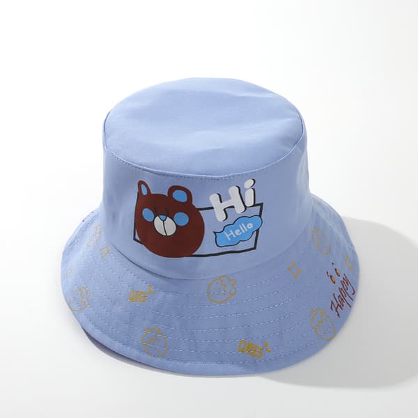 2024 Ny stil tynn baby solhatt for gutter og jenter En allsidig light blue 48cm