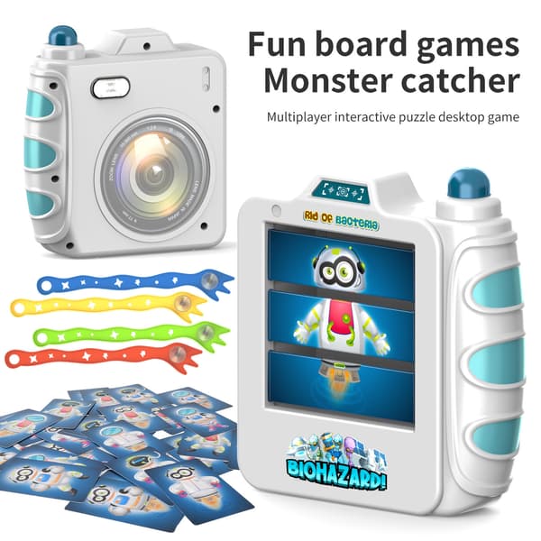 Space Catcher-kamera leketøy for barn Flerspiller Monster Catcher bordspill Space Catcher Camera Board Game