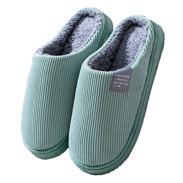 Unisex Winter Warm Memory Foam Indoor Slippers &