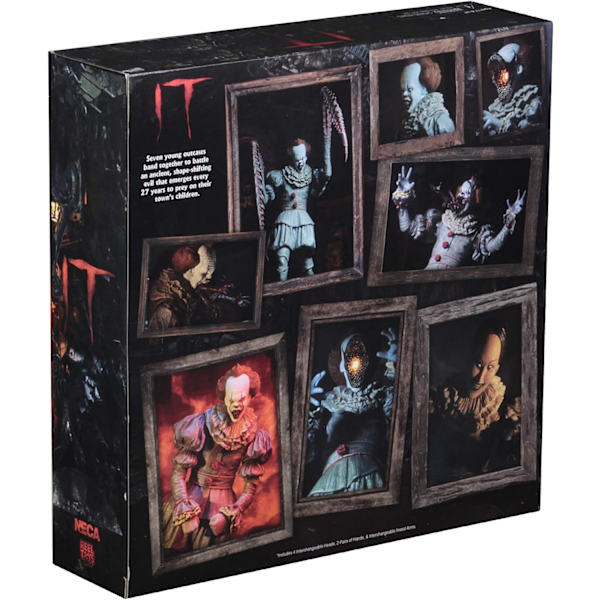 7-tommers skala actionfigur - Ultimate Pennywise The Dancing Clown