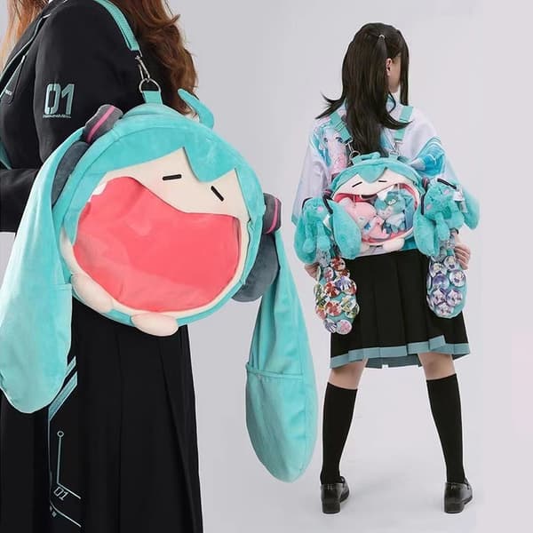 Studentväska Barn Presenter Leksaker Kawaii Hatsune Miku e Anime Tjej Pl