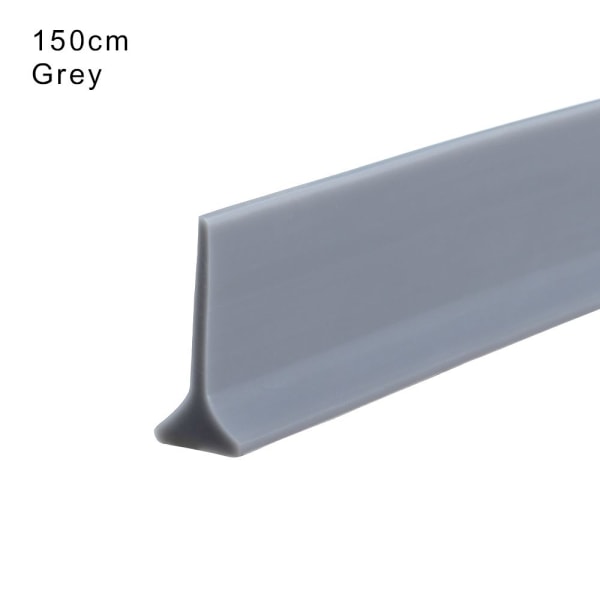 Vannstopper Vannbeskyttelseslist GRÅ 150CM Grå Grey 150cm