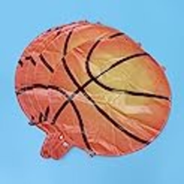 10 kpl 18 tuuman koripalloilmapallot koristeet ilmapallo juhliin koripallo ilmapallot koristeellinen luova alumiinifolio urheilu