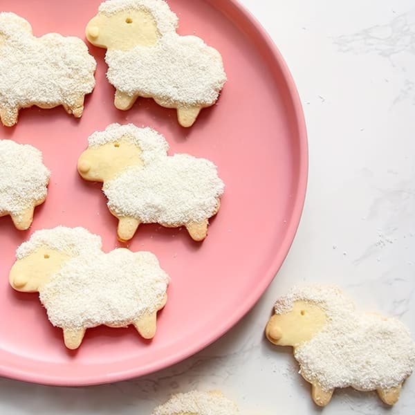Cookie Cutter i rustfritt stål med sau-form for DIY-baking