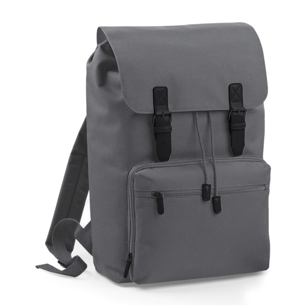 Bagbase Heritage Laptop Rygsæk Taske (op til 17 tommer bærbar computer) En Graphite Grey/Black Graphite Grey/Black One Size