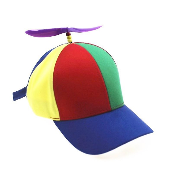 barn Flerfarvet Propel Baseball Hat Kvinder Udendørshat Aftagelig Creative Summer Snapback Cap