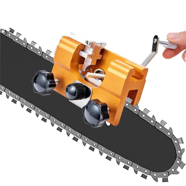 Chainsaw Grinding Chain, Chainsaw Grinding Jig, Chainsaw Grinding Chain, Manual, Portable, For All Kinds Of Chainsaws, For Lumberjacks And Guard