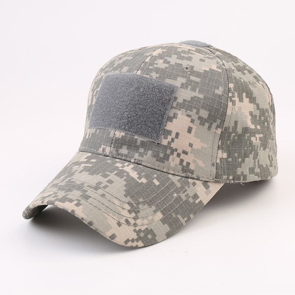 Taktisk hær kasket Udendørs Sport Militær kasket Camouflage Hat Enkelhed Army Camo Jagt kasket Til mænd Voksen