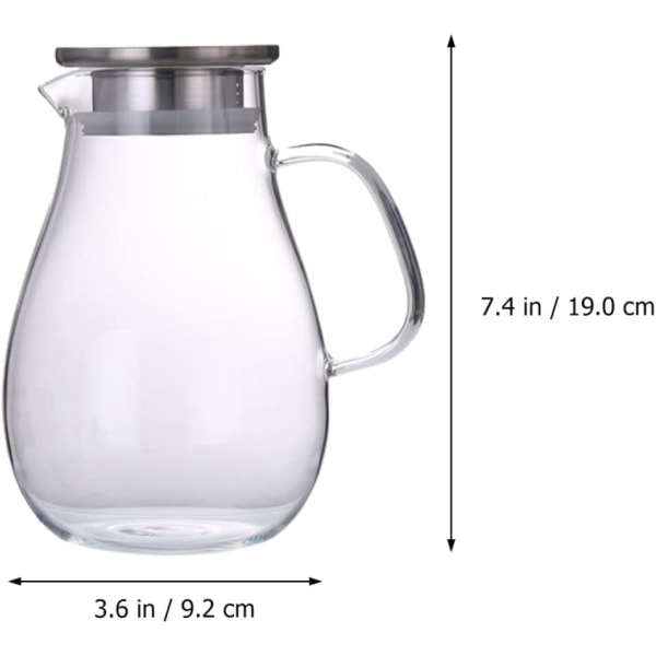 1 Stk Kold Juice Pot med stor Kapacitet