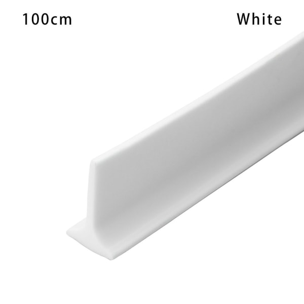 Vattenstopp Vattenhållarlist SVART 50CM Valkoinen White 100cm