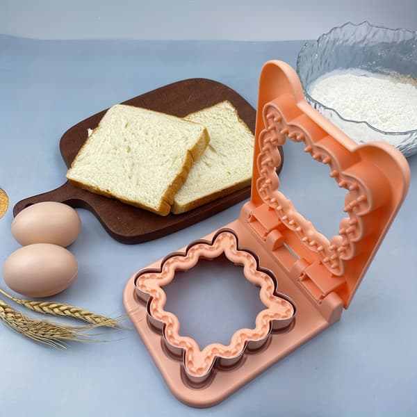 Sandwichudstikker og Toastform Sæt, DIY Morgenmadsværktøj, Bageudstyr 1pc