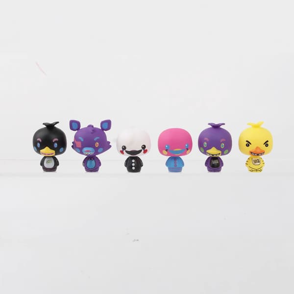 24 stk. Midnight Bear Figurer Q Version Skrivebordslegetøjsdukker 24 Midnight Figurer 3,5-5CM