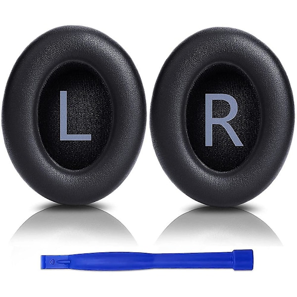 Ersättningsöronkuddar för Bose Quietcomfort 35 (qc35) & Quiet Comfort 35 II (qc35 II) hörlurar Black