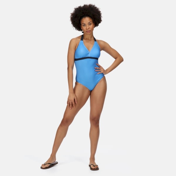 Regatta Dam/Dam Flavia One Piece Baddräkt Sonic Blu Sonic Blue/Marinblå Sonic Blue/Navy 18 UK