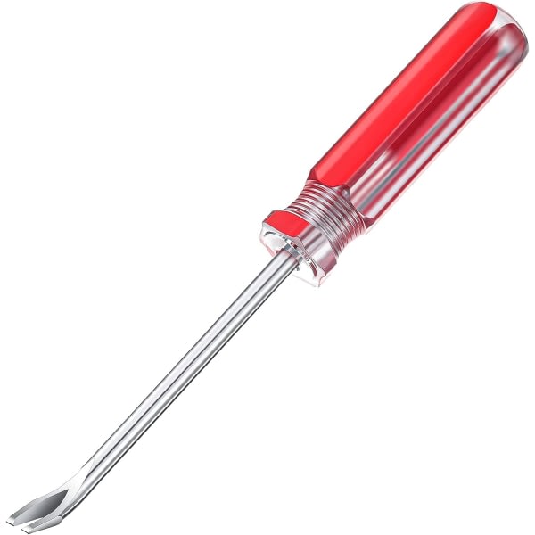 Spikertrekker 3 mm U-spiss verktøy for fjerning av stifter, stiftfjerner, nagleskrutrekker, verktøy for fjerning av spiker fra tre, rød