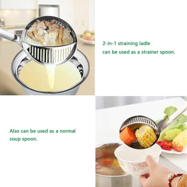 2-i-1 Kreativ Sil i Rustfritt Stål, Avtakbar