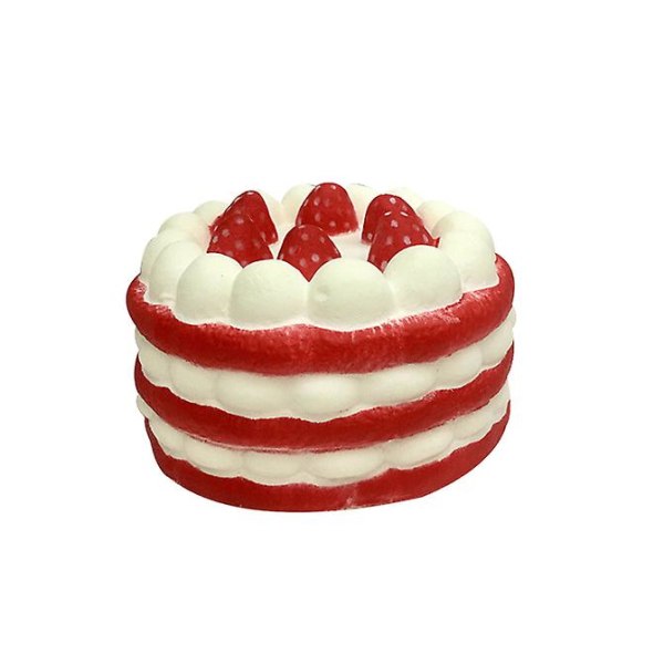 Slow Rebound Squishy Strawberry Birthday Cake Modell Dekompressionsleksak