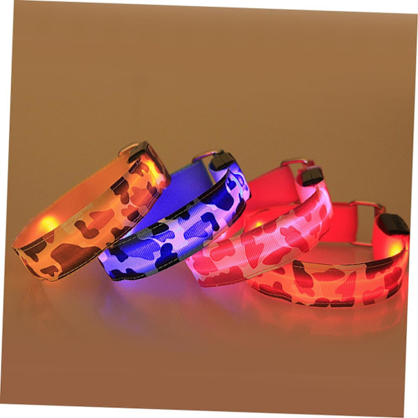 7-pack armbandsprops armband för nattlöpning yellow