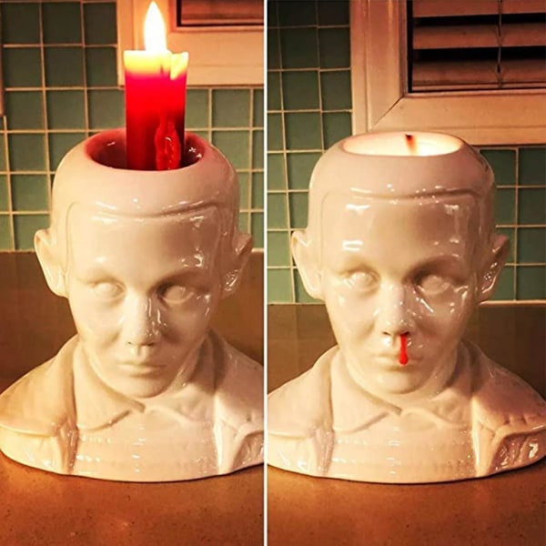 Nose Bleed Candle Art Lysestager
