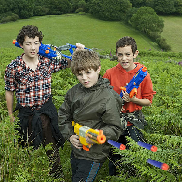 Nerf-lisävarusteiden tikkoja, 200 kpl 500 kpl täyttöluoteja N-Strike Elitelle, täyttöpakkausleluja ulko- ja kotikäyttöön, sininen 200
