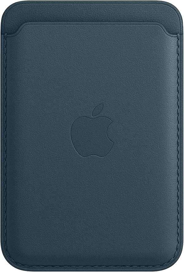 Apple iPhone FineWoven-lompakko MagSafella sininen_max blue