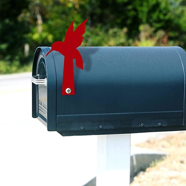 Luova akryylipostilaatikkolippu Henkilökohtainen vedenpitävä postilaatikon vaihtolippu