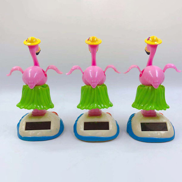 Bilpynt Power Dance Svingende Flamingo Leke Dashboa 1 pc