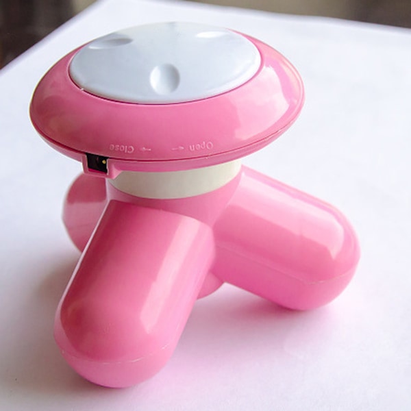 Mini Handheld Massage Device Portable Full Body Vibrating Massager for Relaxation Blue
