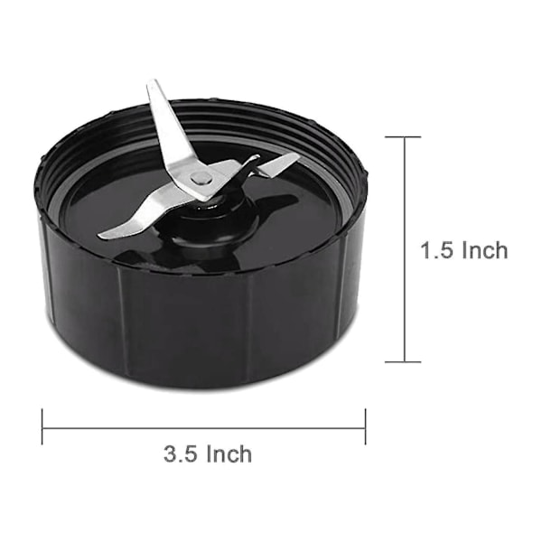 2-pak reservedele til knive, der er kompatible med 250w blender, juicer og blender, blender P