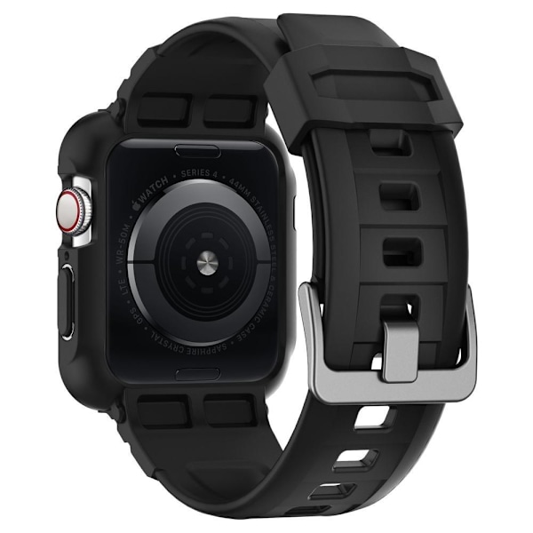 SPIGEN Armbånd Rugged Armor Pro Apple Watch 4/5/6/7/8/SE (44/45mm) Black Black