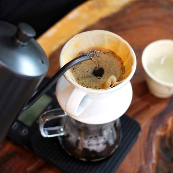 500 Små Kaffefilterpapper Runda Kaffemaskinsfilter Engångs Kaffe- och Tefilter