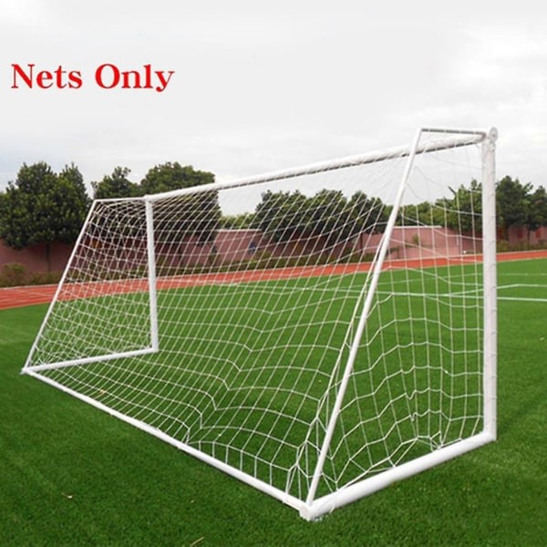 Amazon Nytt 3*2 meter set Net Fotbollsmålsnät, 3x2m Fotbollsmålsnät Portable