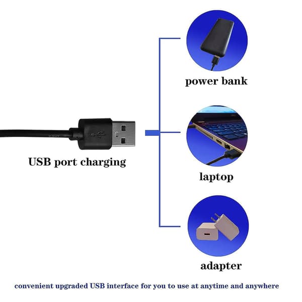 Elektrisk neglefil - Ledning, USB-oplader, Skift interface til neglefilsæt_xx