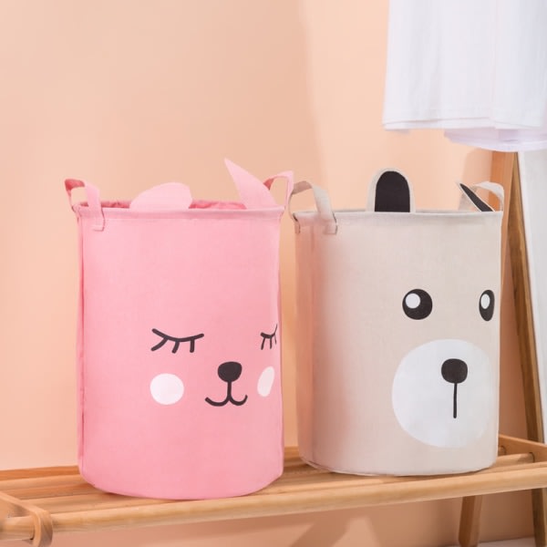 Skittentøyskurv for barn, sammenleggbar vanntett vaskepose