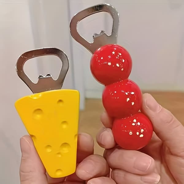 Bedårende MAACnetic Flaskeåbner Sukkergræskar Ost Design Multifunktionel Køkkengadget Cheese