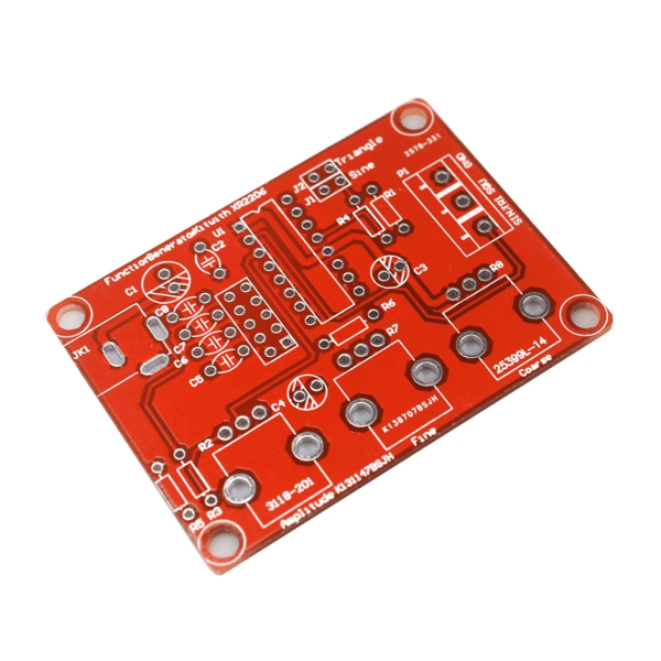 XR2206 DIY-signalgenerator - tillbehörsset med lock Funktionsgenerator null - Finished product wit 0.09