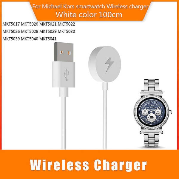 Opladningsdock-oplader til Michael-kors Mkt5017 Mkt5020 Mkt5021 Mkt5030--