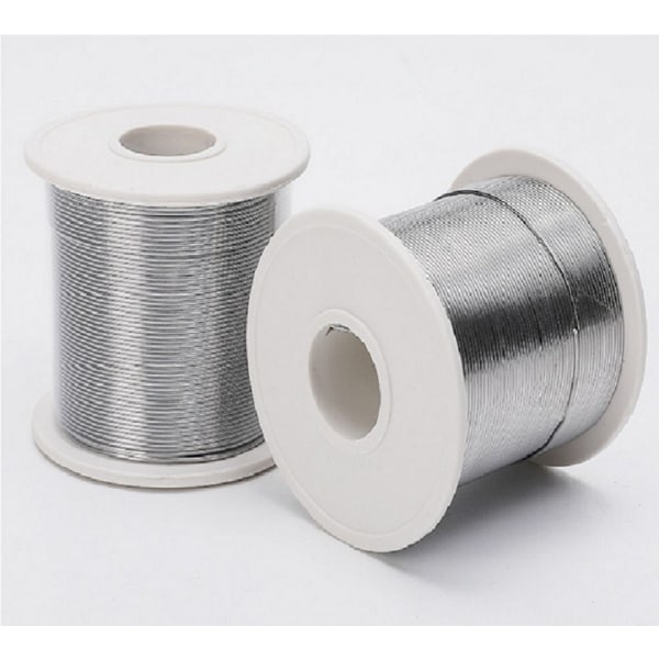 20M 2080 Nichrome Wire 0,4 mm Dia Varmetrådsmodstandsledninger Sølv